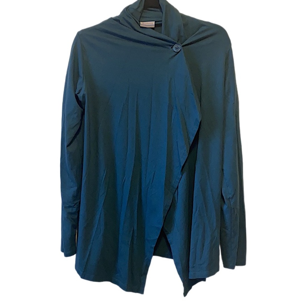 Columbia Wrap Cardigan teal/blue Medium